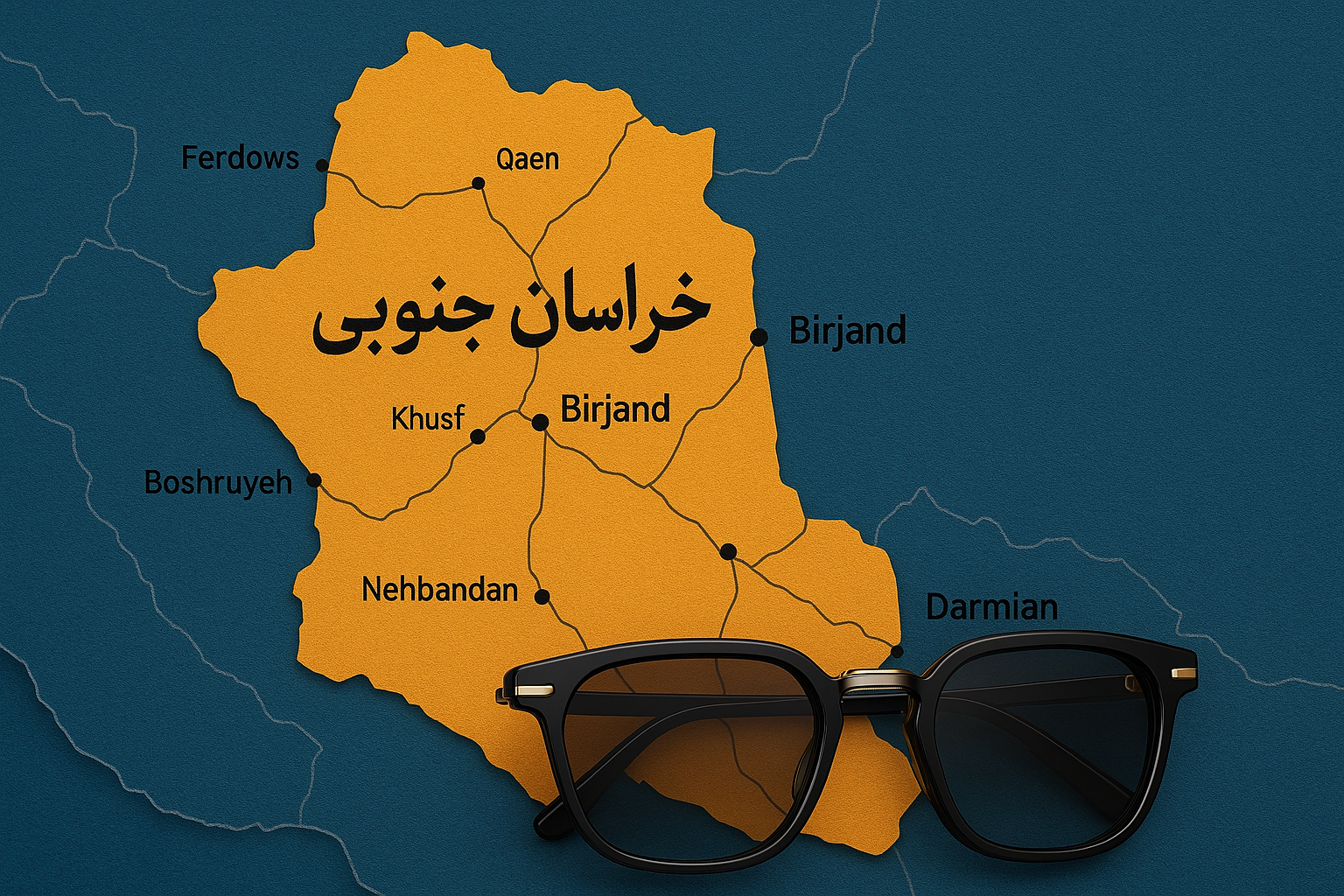 مرکز خرید عینک آفتابی در خراسان جنوبی کجاست؟