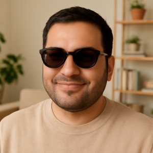 بهترین عینک آفتابی برای صورت گرد مردانه