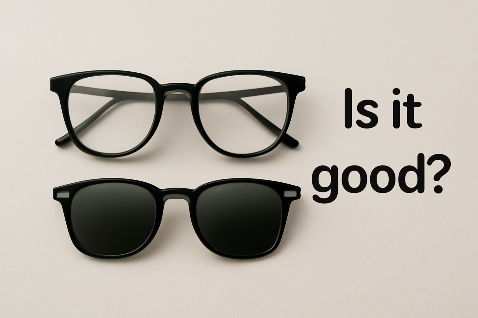 آیا عینک طبی آفتابی خوب است؟
