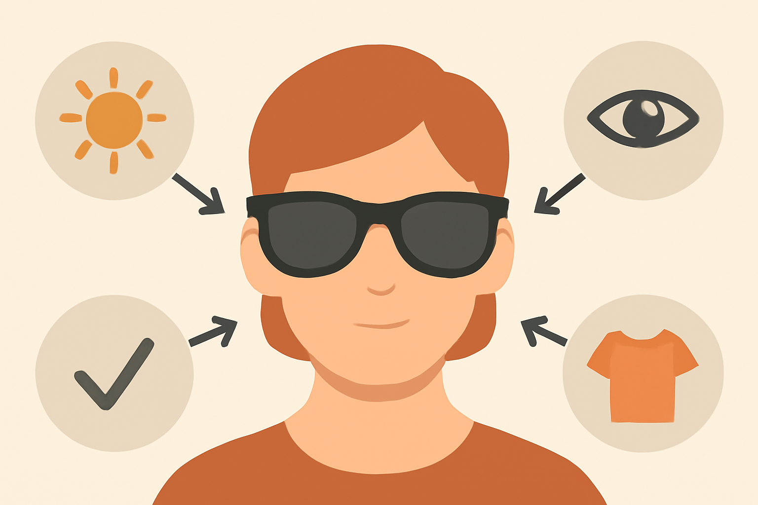 مزایای استفاده از عینک آفتابی