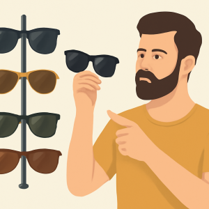 روش انتخاب عینک آفتابی برای آقایان