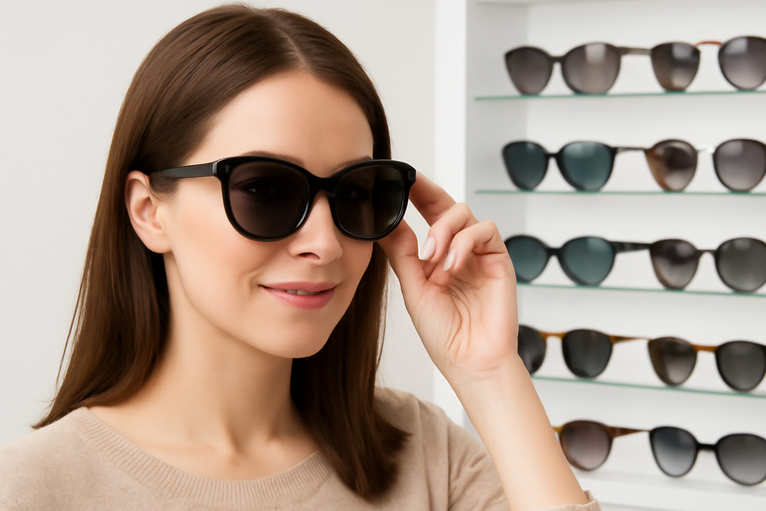 روش انتخاب عینک آفتابی برای خانم ها