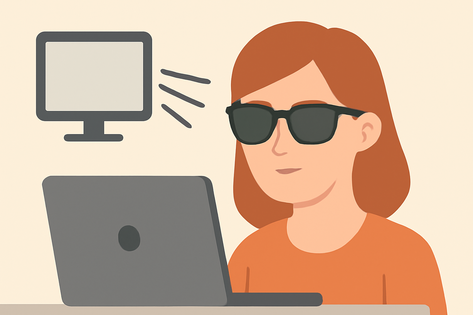 استفاده از عینک آفتابی برای کامپیوتر مناسب است؟