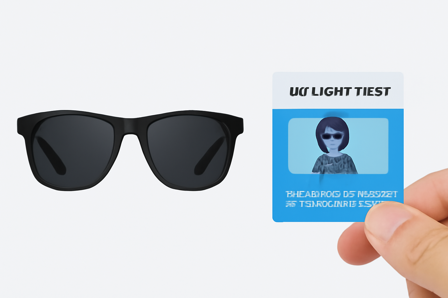 روش تشخیص عینک آفتابی استاندارد