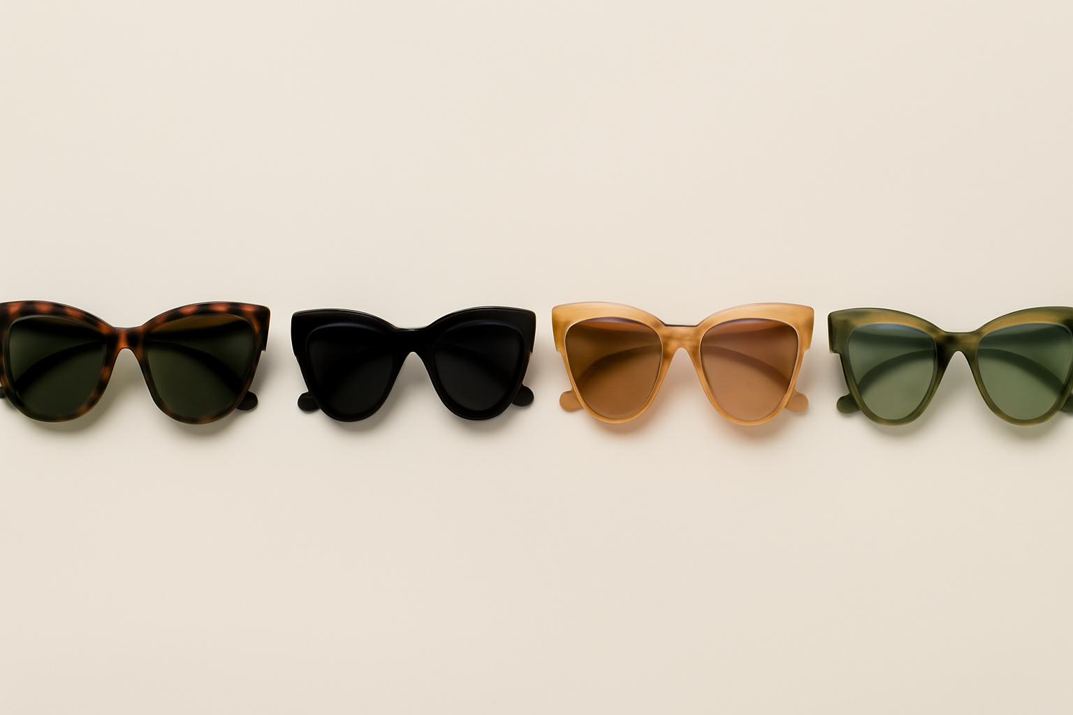 انواع رنگ های عینک آفتابی