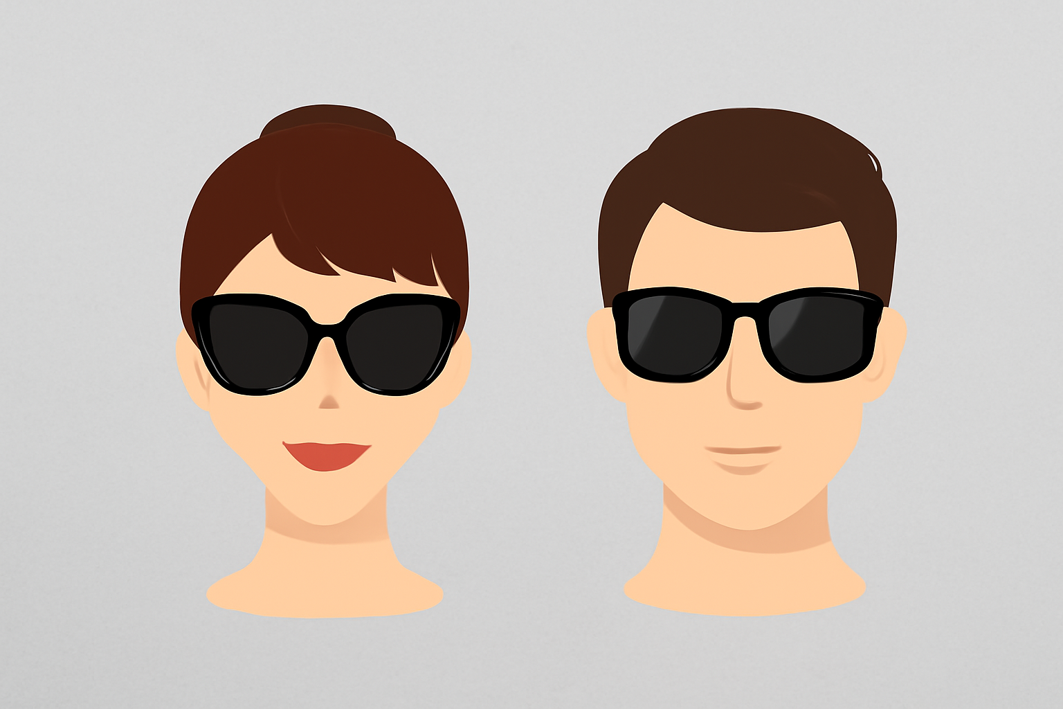 تفاوت عینک آفتابی زنانه و مردانه چیست؟