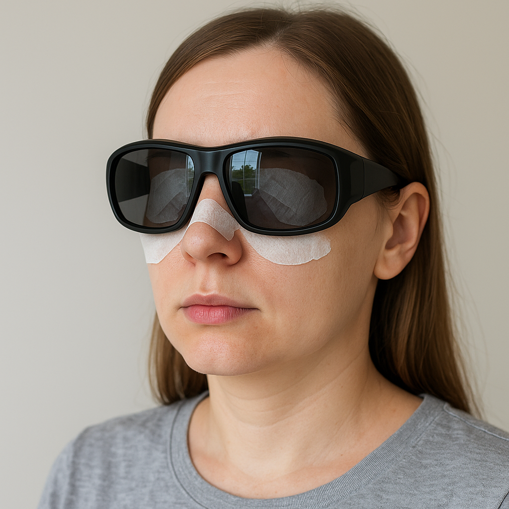 بعد از عمل فمتولیزیک از چه عینک آفتابی استفاده کنیم؟