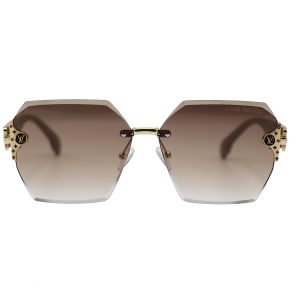 عینک آفتابی زنانه لویی ویتون رنگ قهوه ای کد 1029