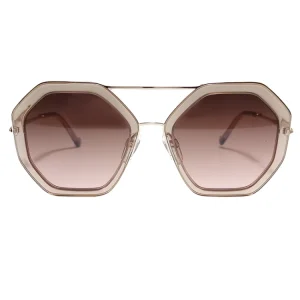 عینک آفتابی زنانه آناهیکمن مدل 3198 رنگ قهوه ای کد 1007