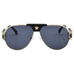 عینک آفتابی ورساچه مدل ۳۸۷۱۹ رنگ طلایی کد 2127