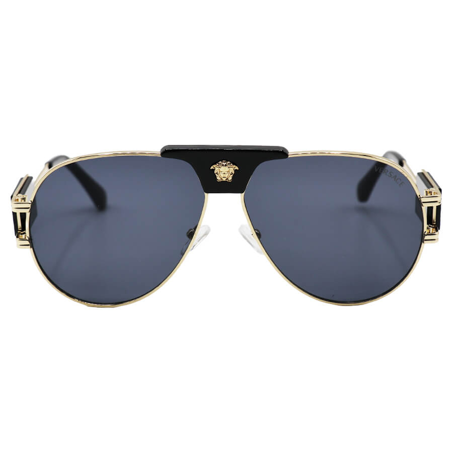 عینک آفتابی ورساچه مدل ۳۸۷۱۹ رنگ طلایی کد 2127