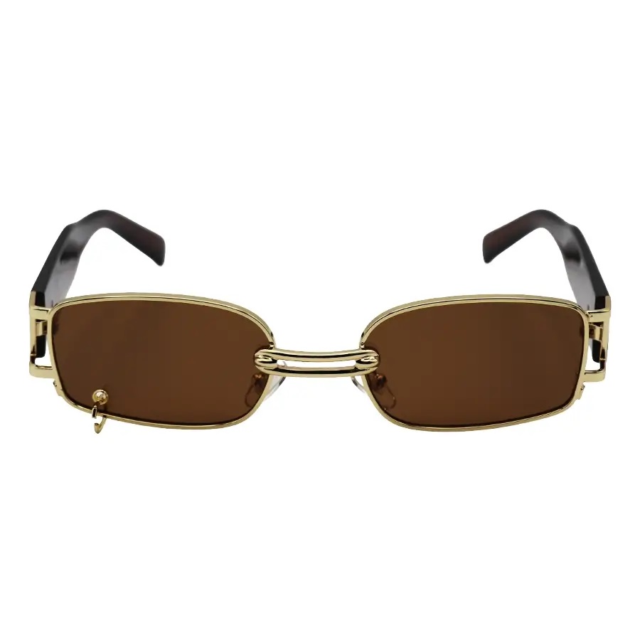 عینک آفتابی جنتل مانستر رنگ طلایی مدل ۸۰۳۲ کد 2147