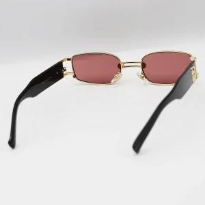 عینک آفتابی جنتل مانستر مدل ۸۰۳۲ رنگ طلایی و مشکی کد 2149