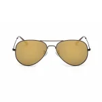 عینک آفتابی خلبانی مدل P-3025 رنگ قهوه ای کد 2110