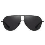 عینک آفتابی مردانه خلبانی آلبرت وگ مدل JS8540C91-P142 رنگ مشکی کد 1413
