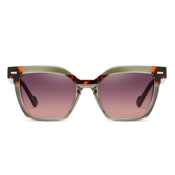 عینک آفتابی زنانه آلبرت وگ مدل S26108C5 رنگ سبز کد 1017